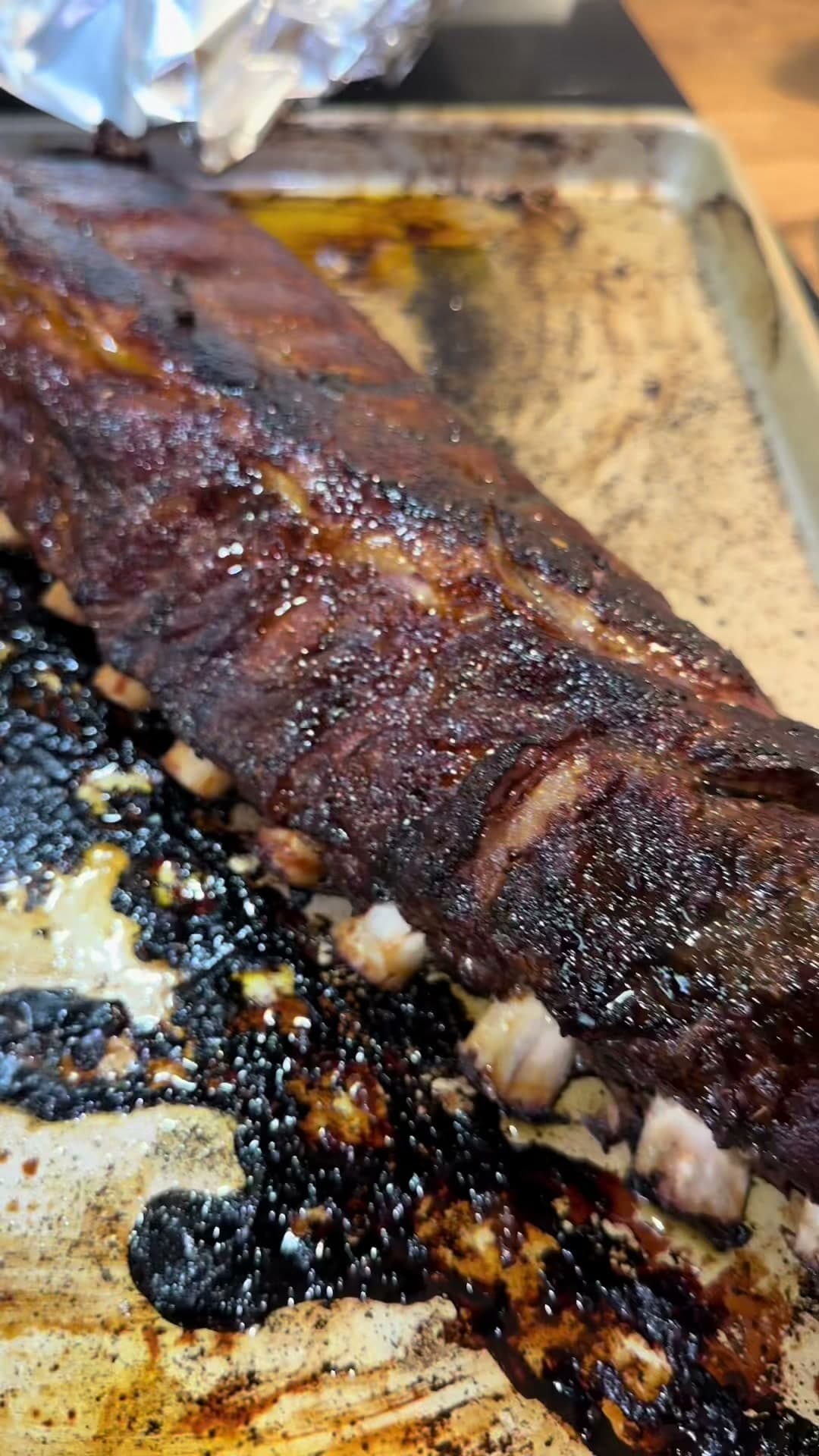 Oven-Baked Baby Back Ribs With BBQ Glaze