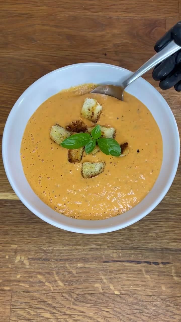 Roasted Tomato and Boursin Soup