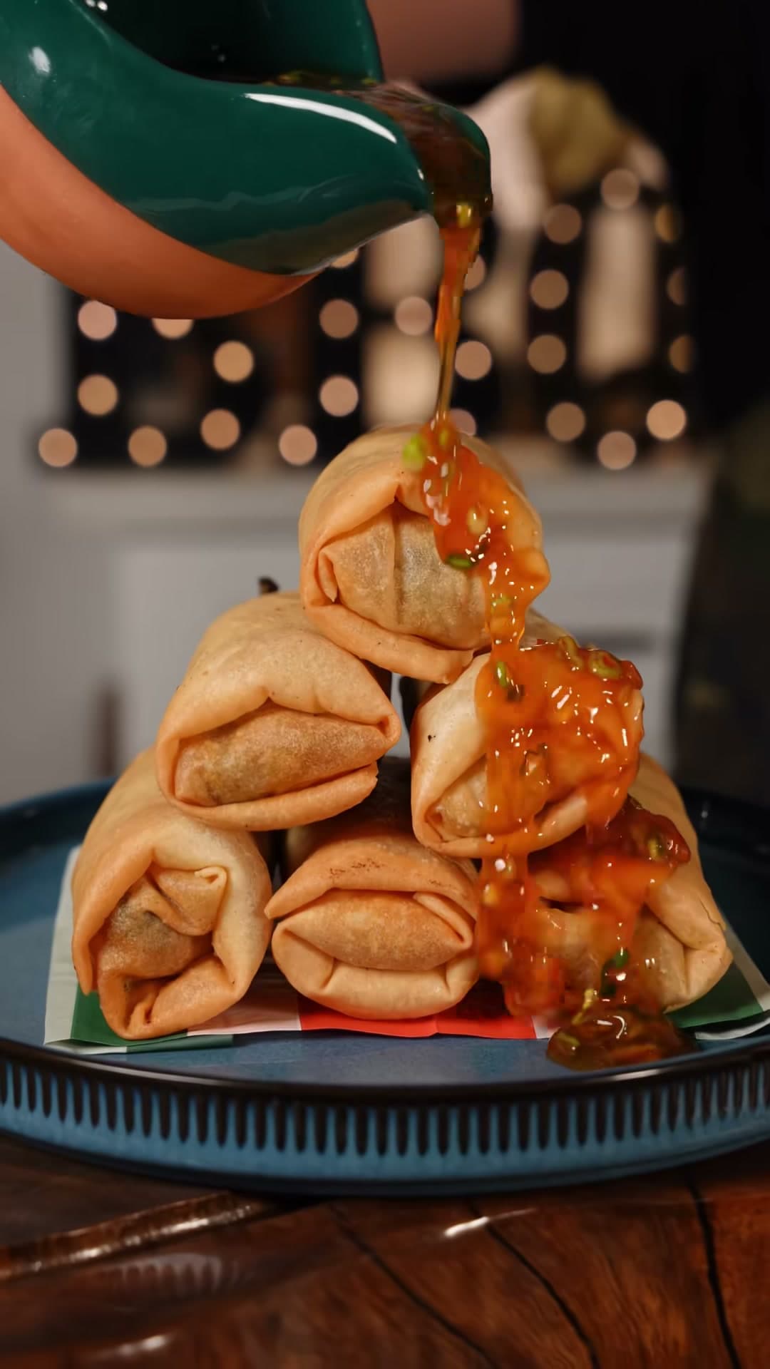Crab Rangoon Jalapeño Popper Egg Rolls