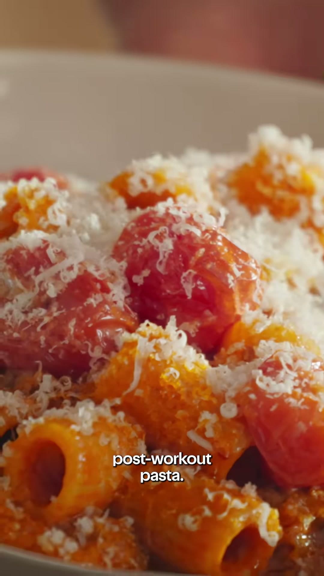 Creamy Pasta with Pork and Cherry Tomatoes