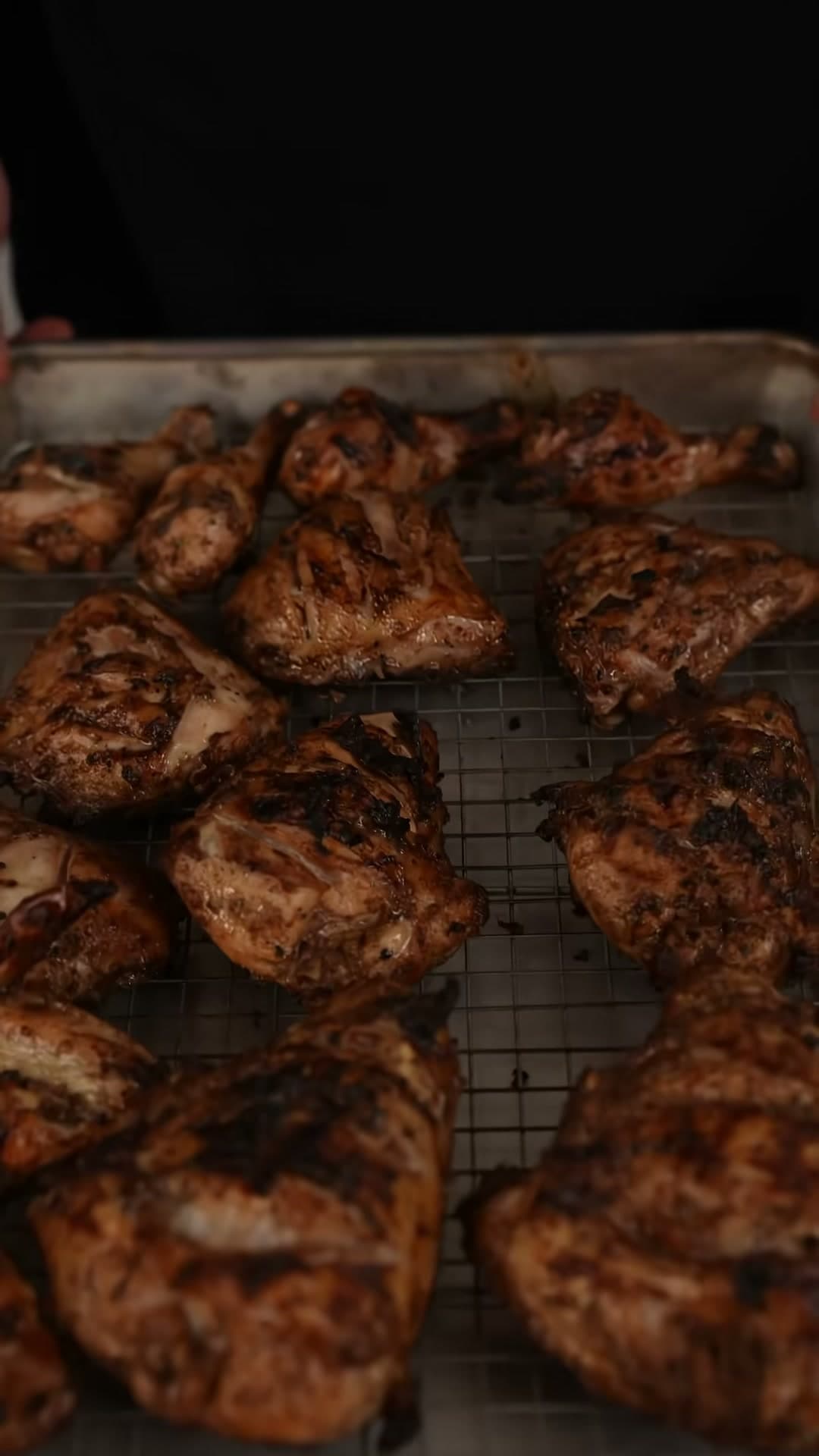 Grilled Jerk Chicken with Jerk BBQ Sauce