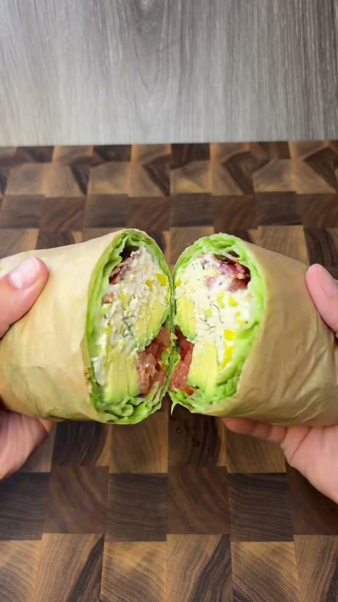Pepperoncini Chicken Salad Lettuce Wrap