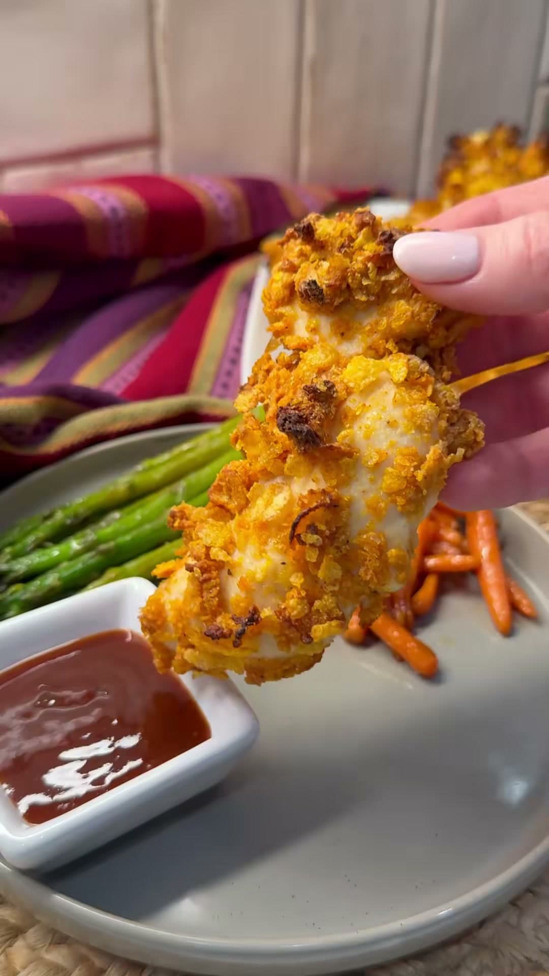 Cornflake Crusted Chicken Tenders