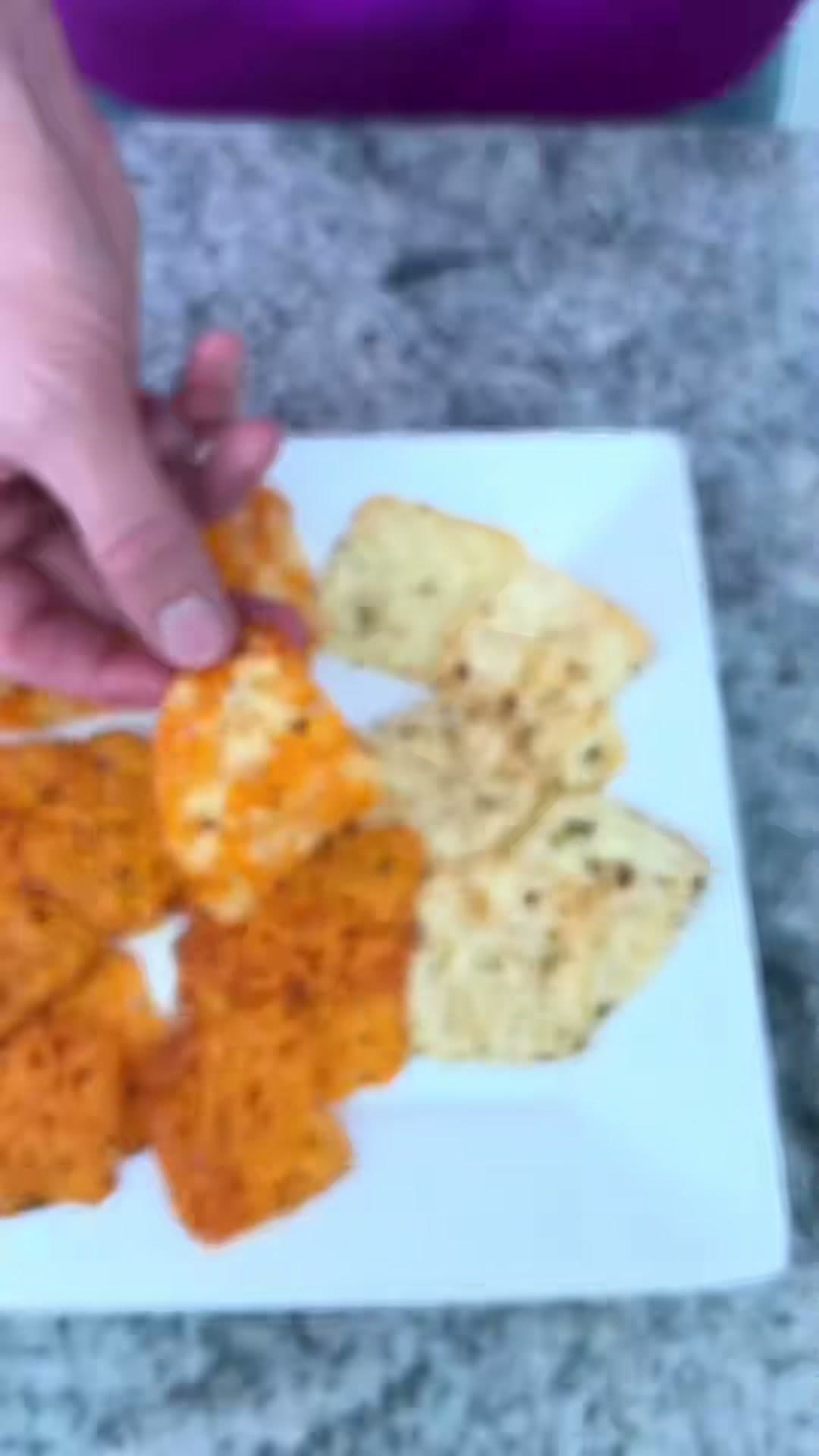 Baked Cheese Crisps