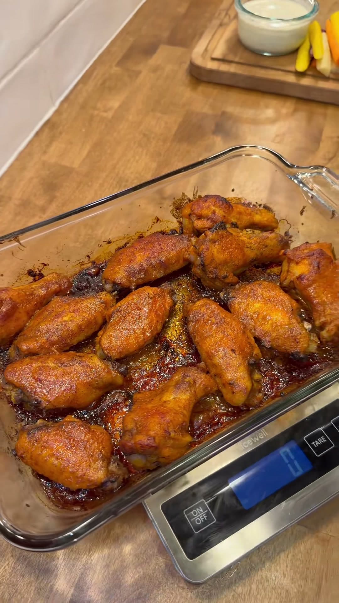 Oven-Baked Buffalo Wings