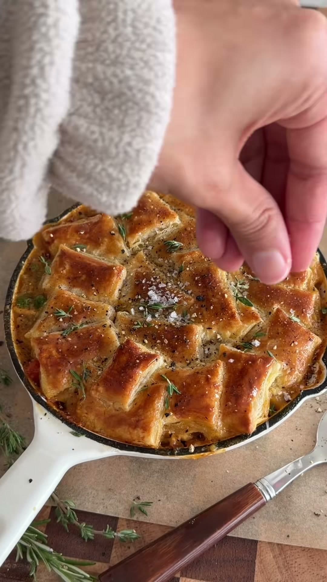 Puff Pastry Chicken Pot Pie