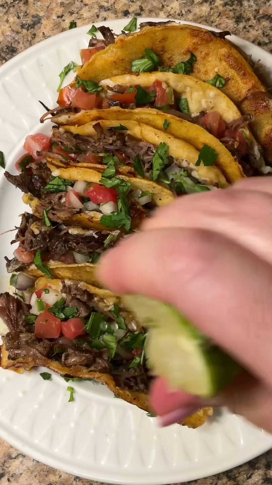 Shredded Beef Tacos