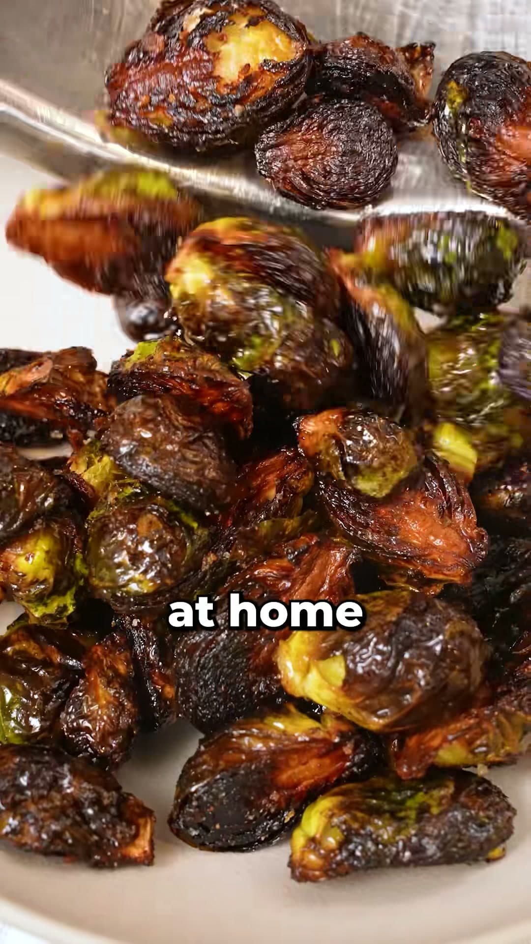 Crispy Roasted Brussels Sprouts