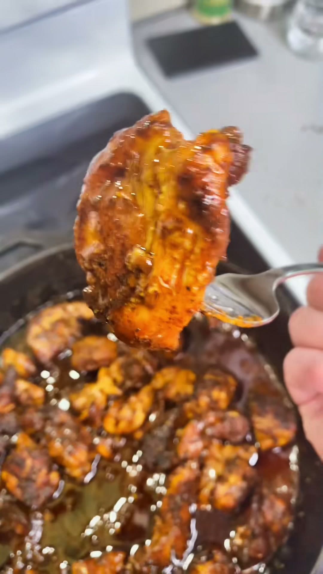Skillet Buffalo Chicken Bites