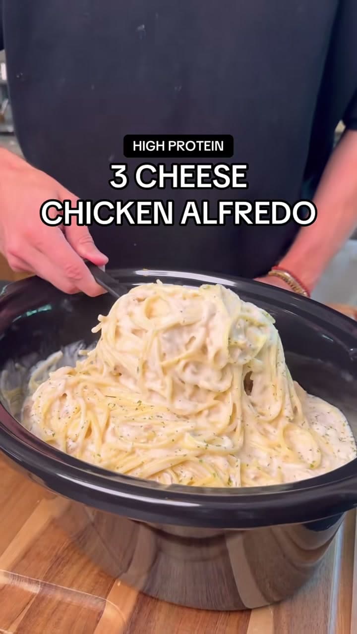 Three Cheese Chicken Alfredo