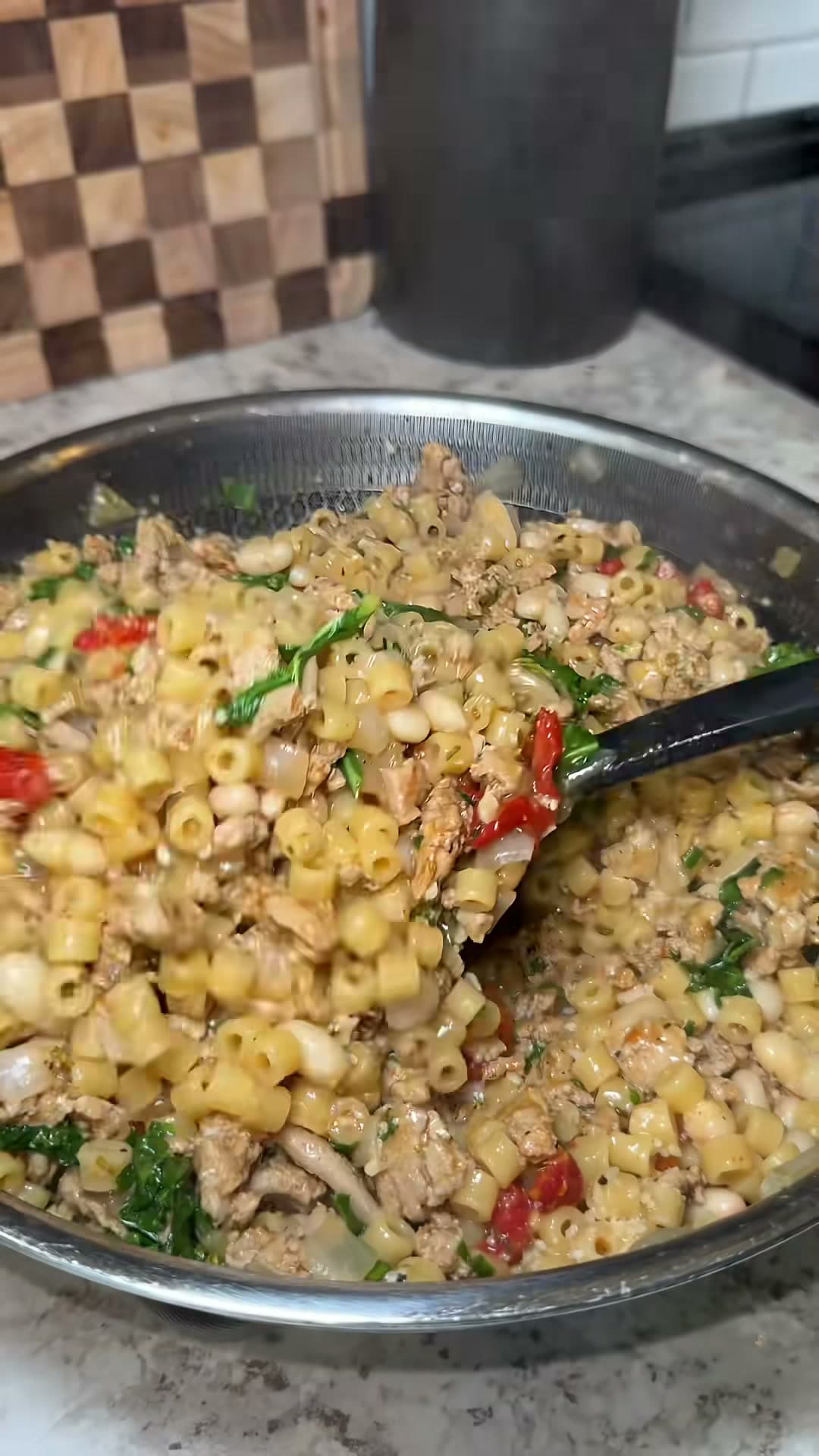 Tuscan White Bean Skillet