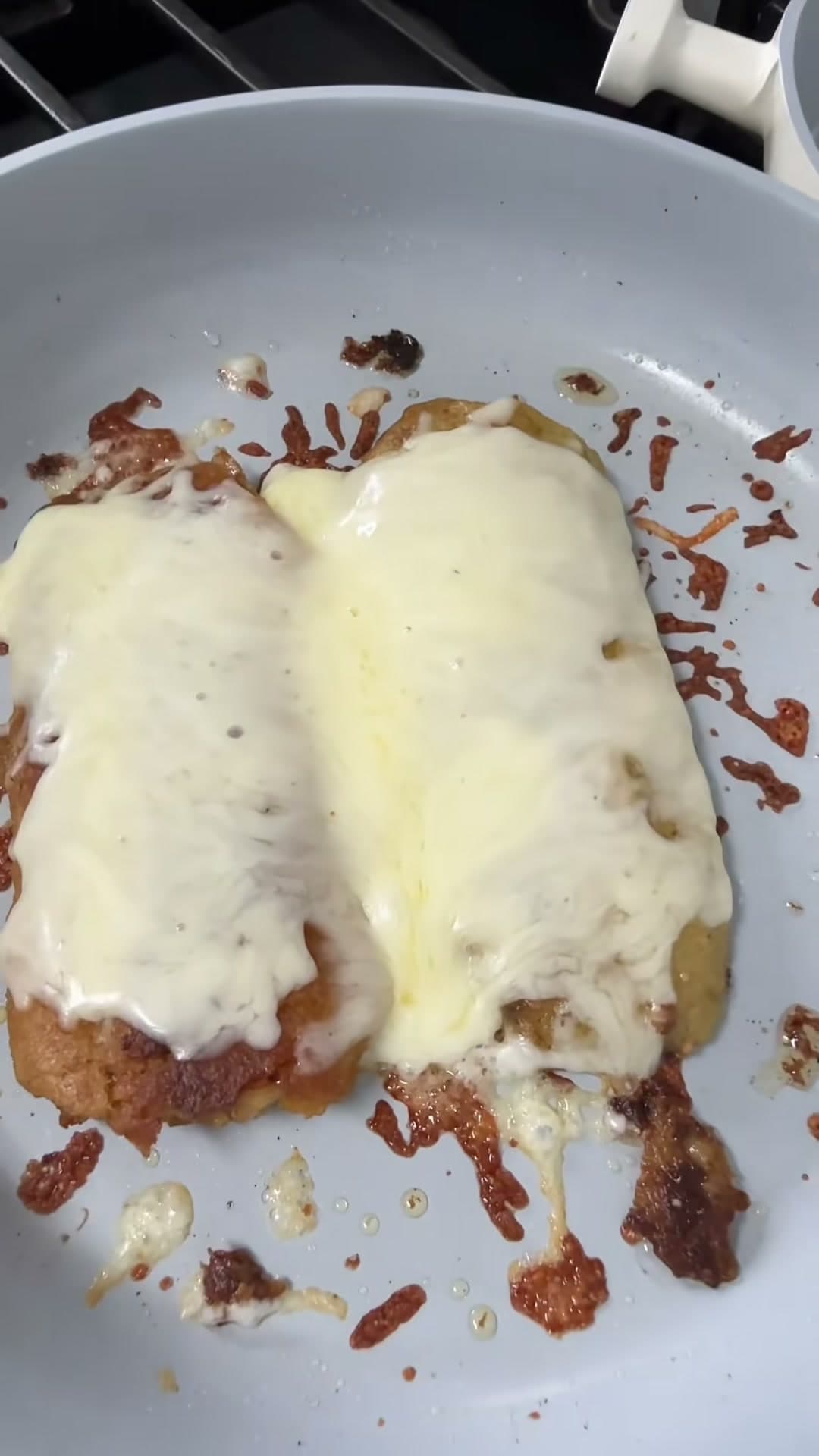 Pan-Fried Fillo's Walking Tamales With Cheese And Eggs