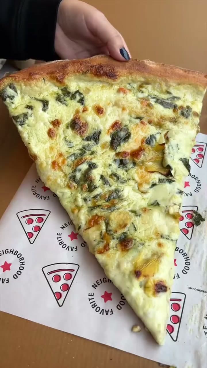 Spinach Artichoke Pizza