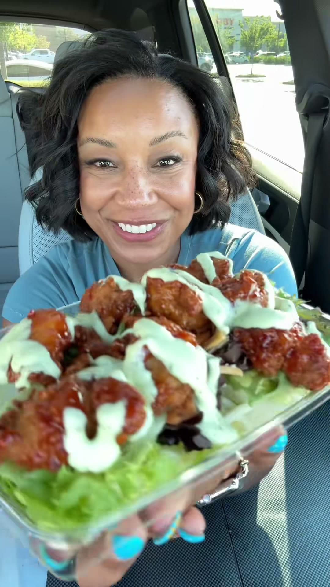 Chick-fil-A Chicken Nugget Salad Hack