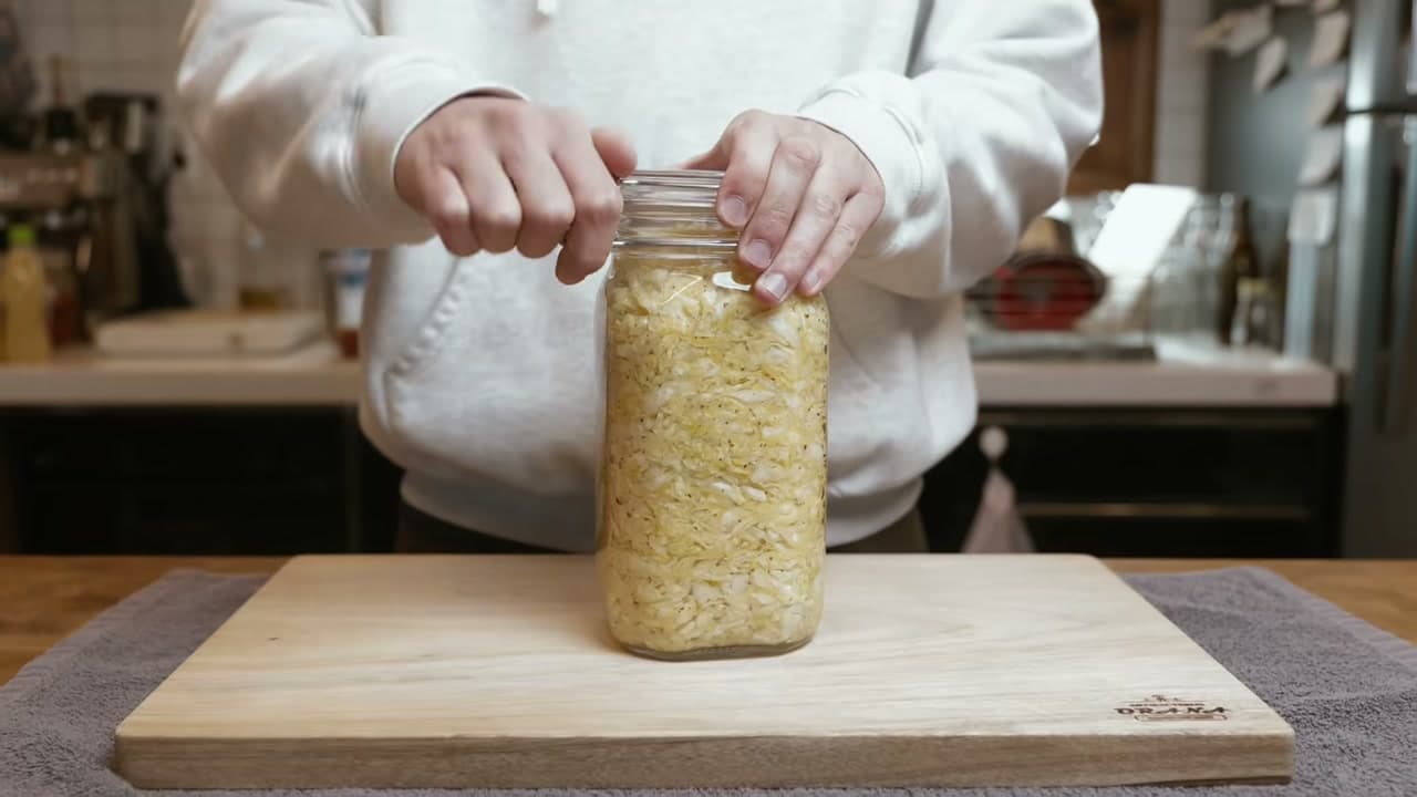 Homemade Sauerkraut