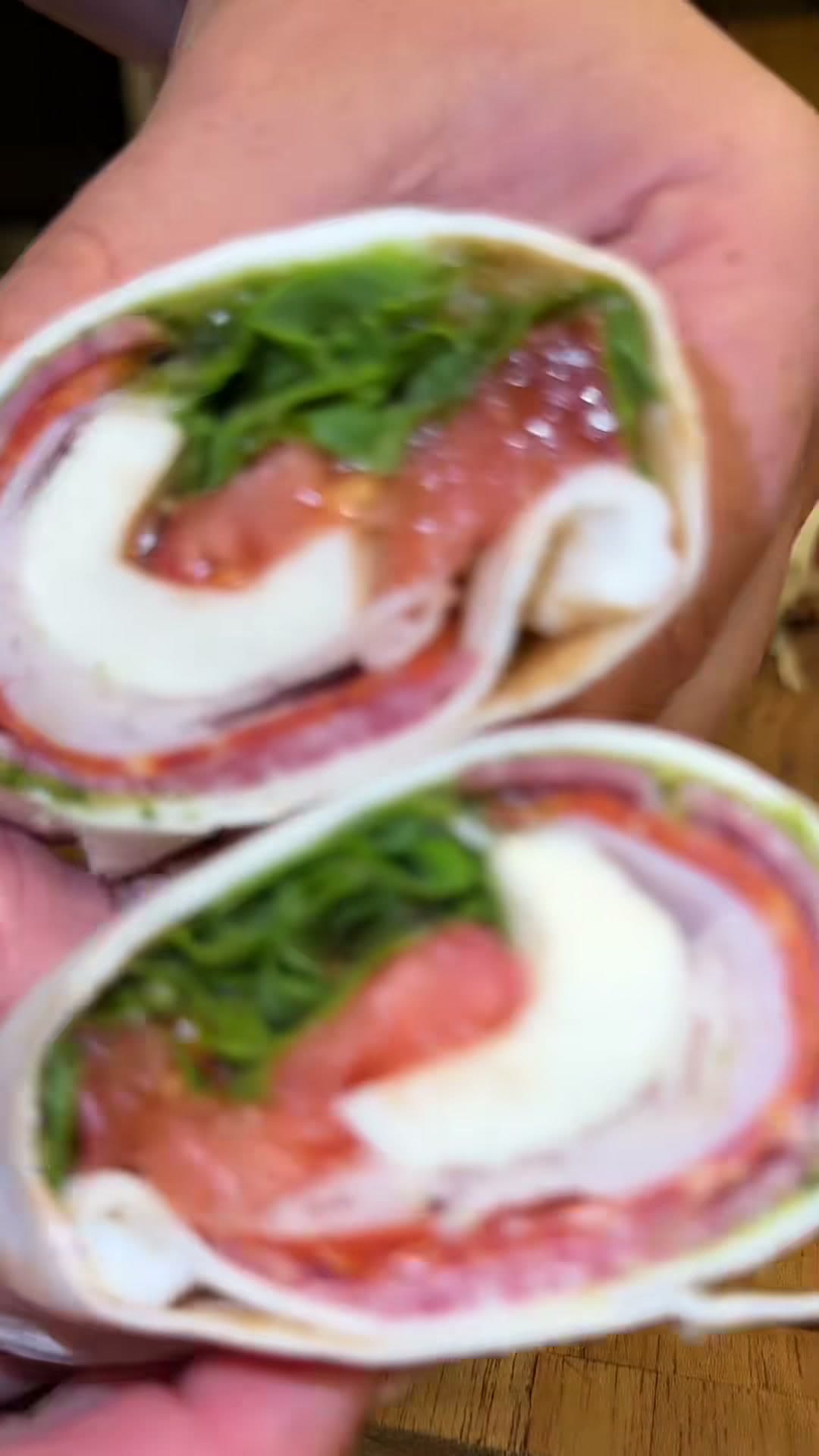 Italian Caprese Wraps
