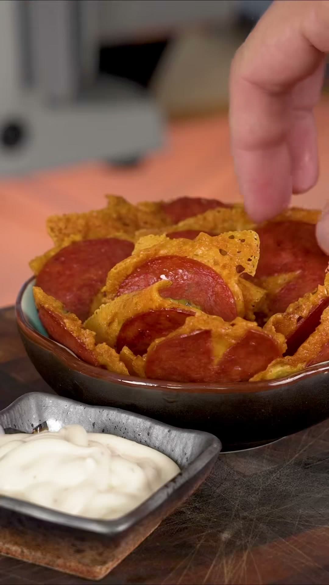Pepperoni Pickle Chips