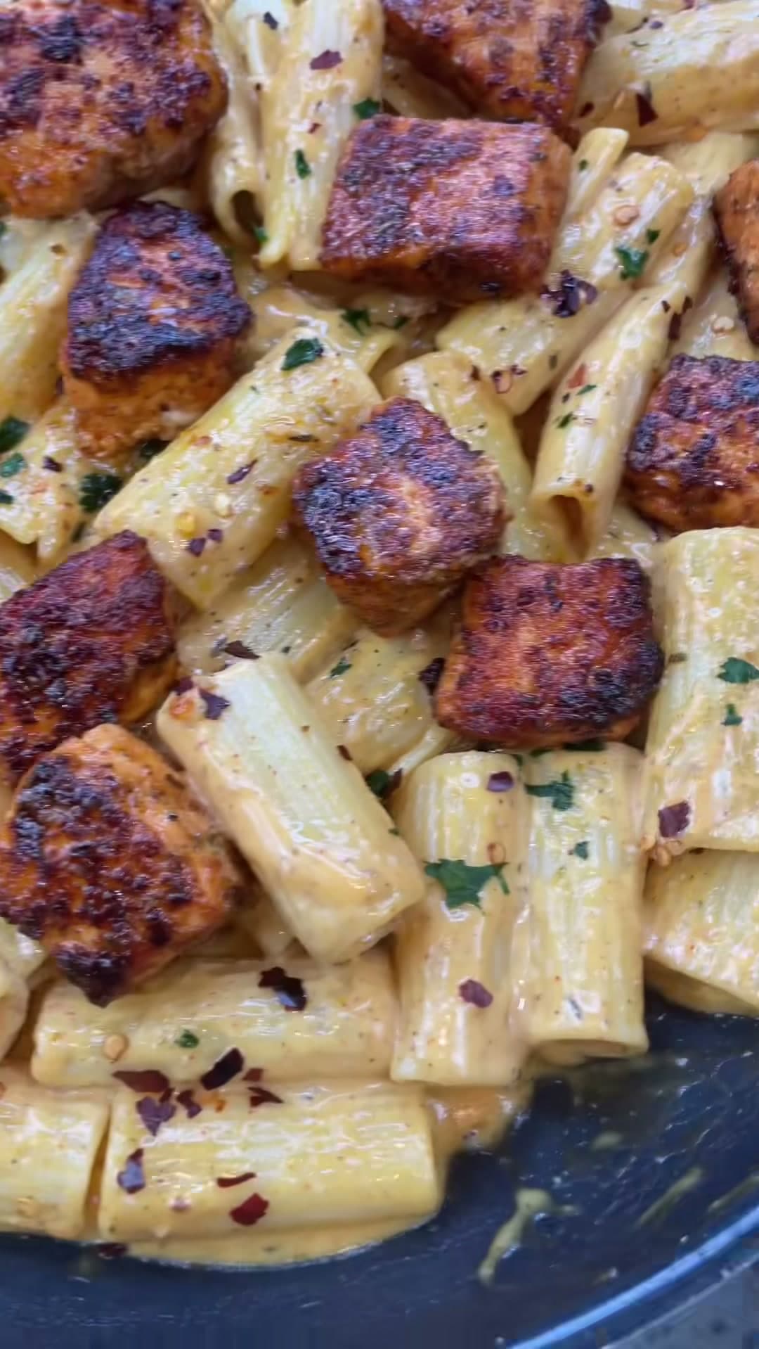 Cajun Salmon Pasta