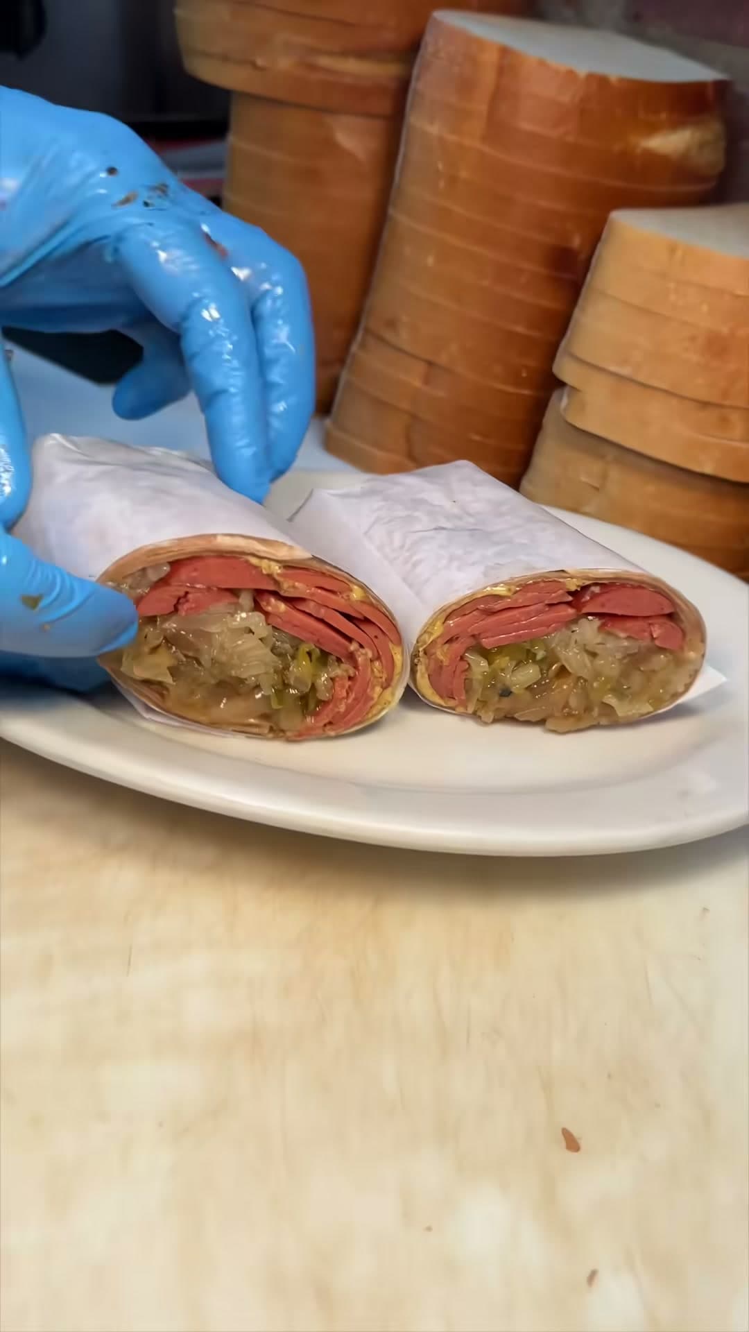 Heartburn Wrap from Lido Kosher Deli