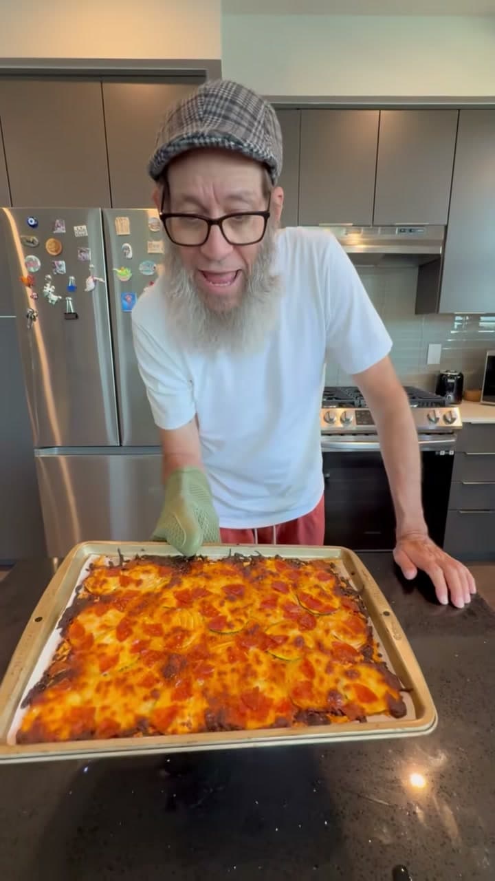 Keto Sheet Pan Pizza