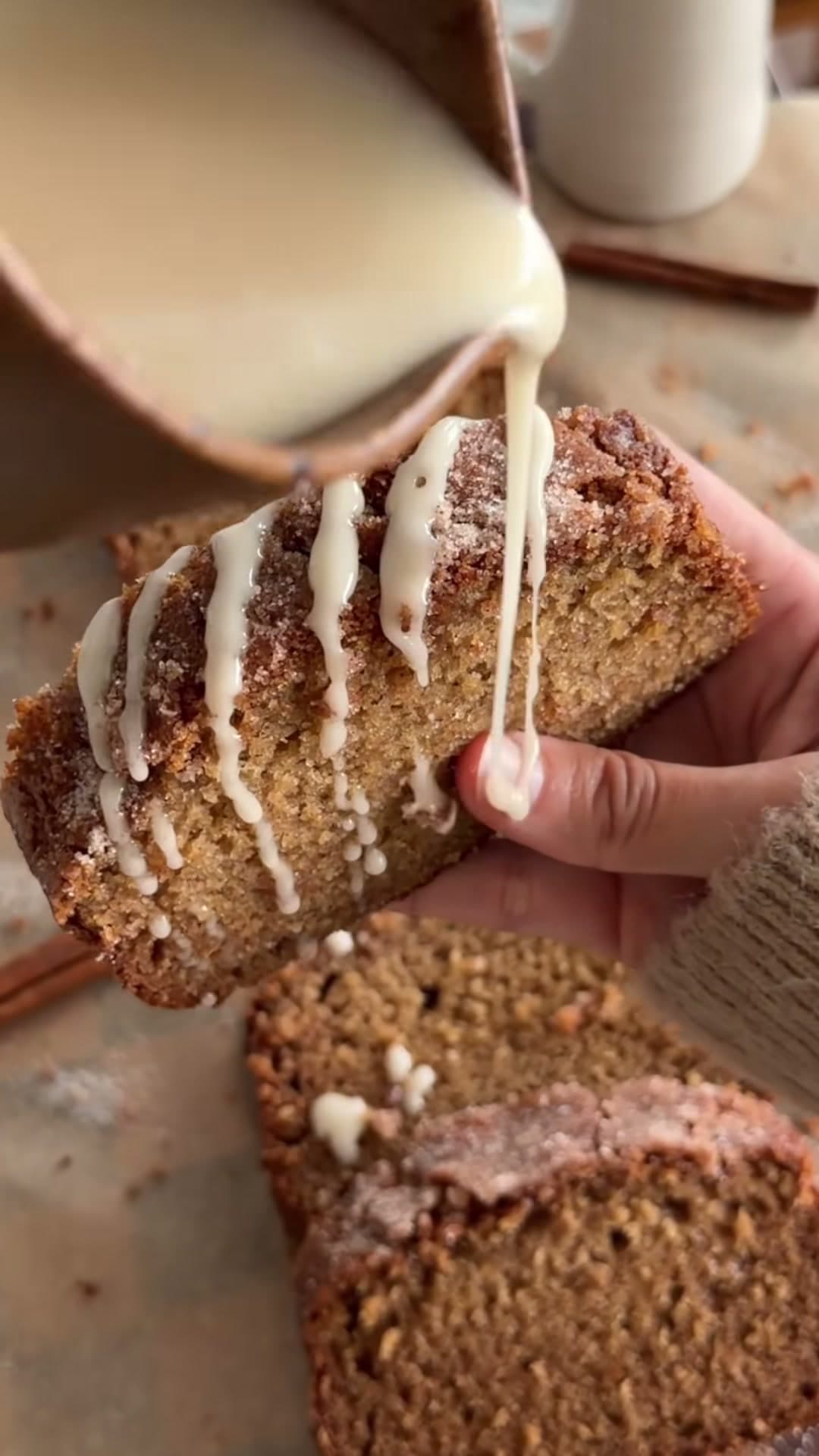 Apple Cider Donut Loaf Cake