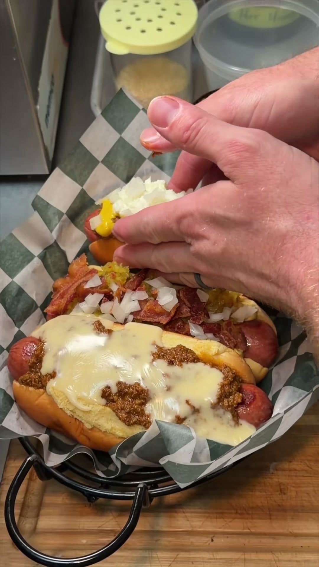 Gourmet Golf Course Hot Dogs