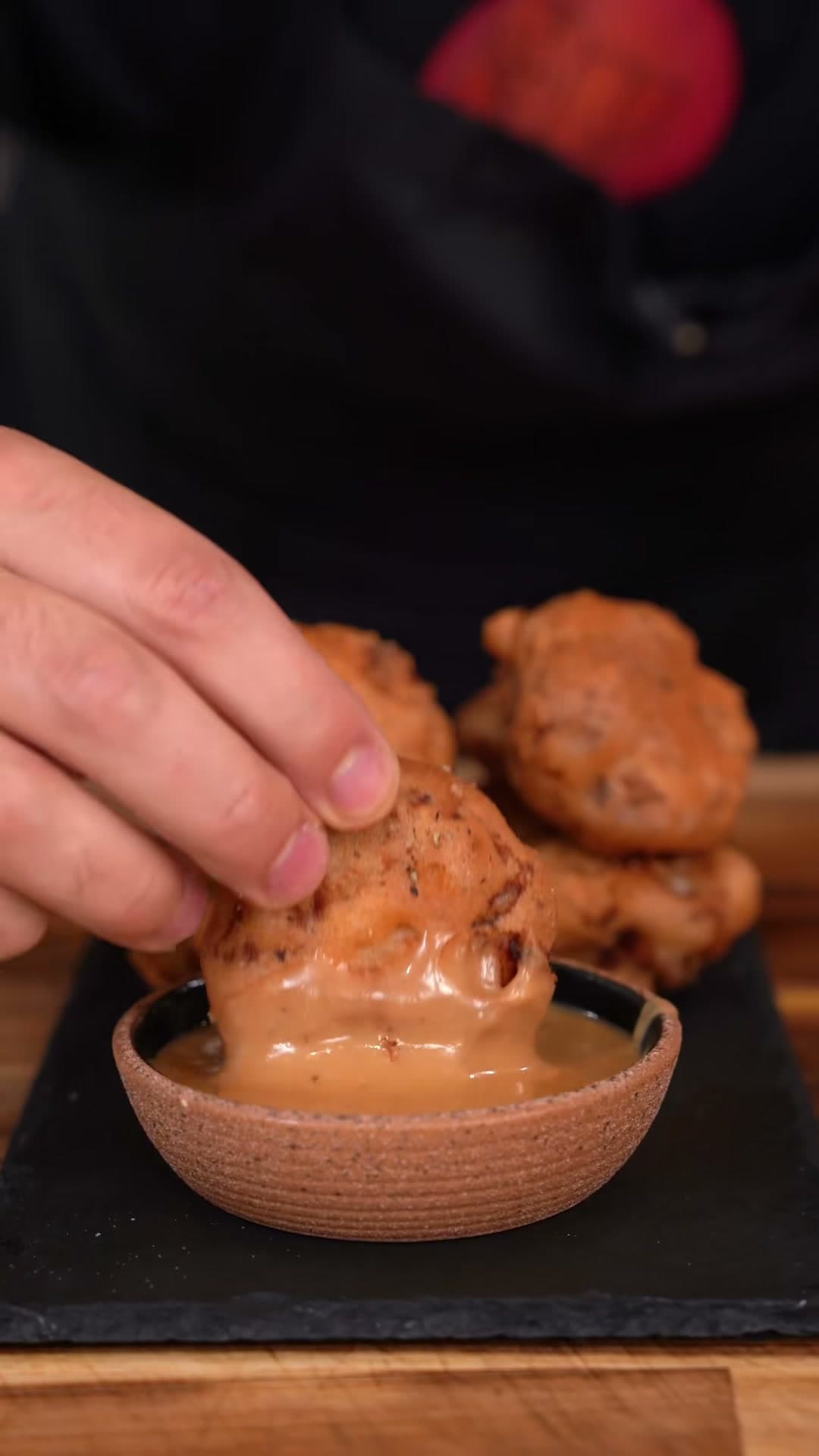 French-Style Chicken Nuggets with Calvados Cream Sauce