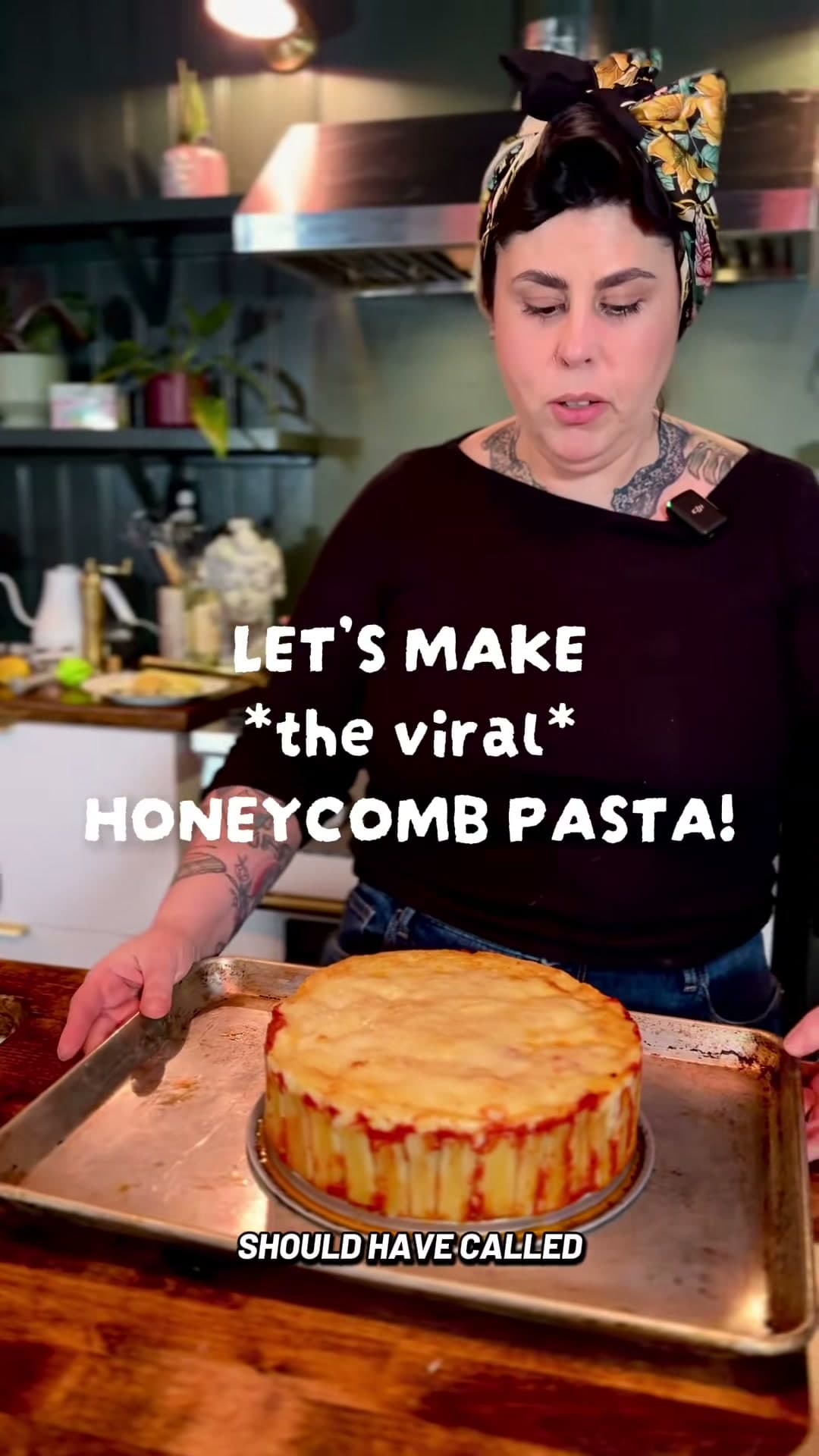 Honeycomb Pasta