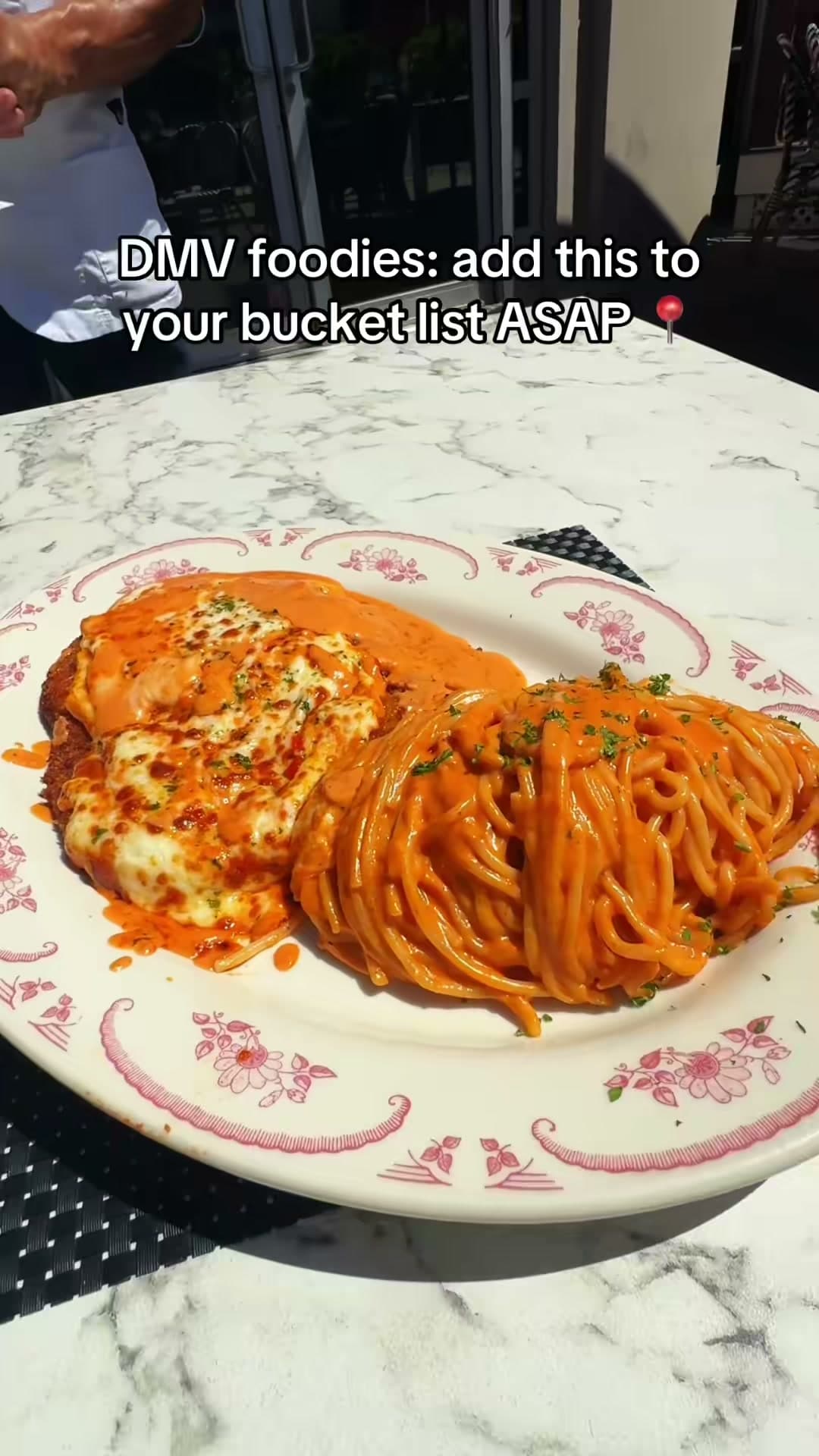 Chicken Parmigiana With Spaghetti