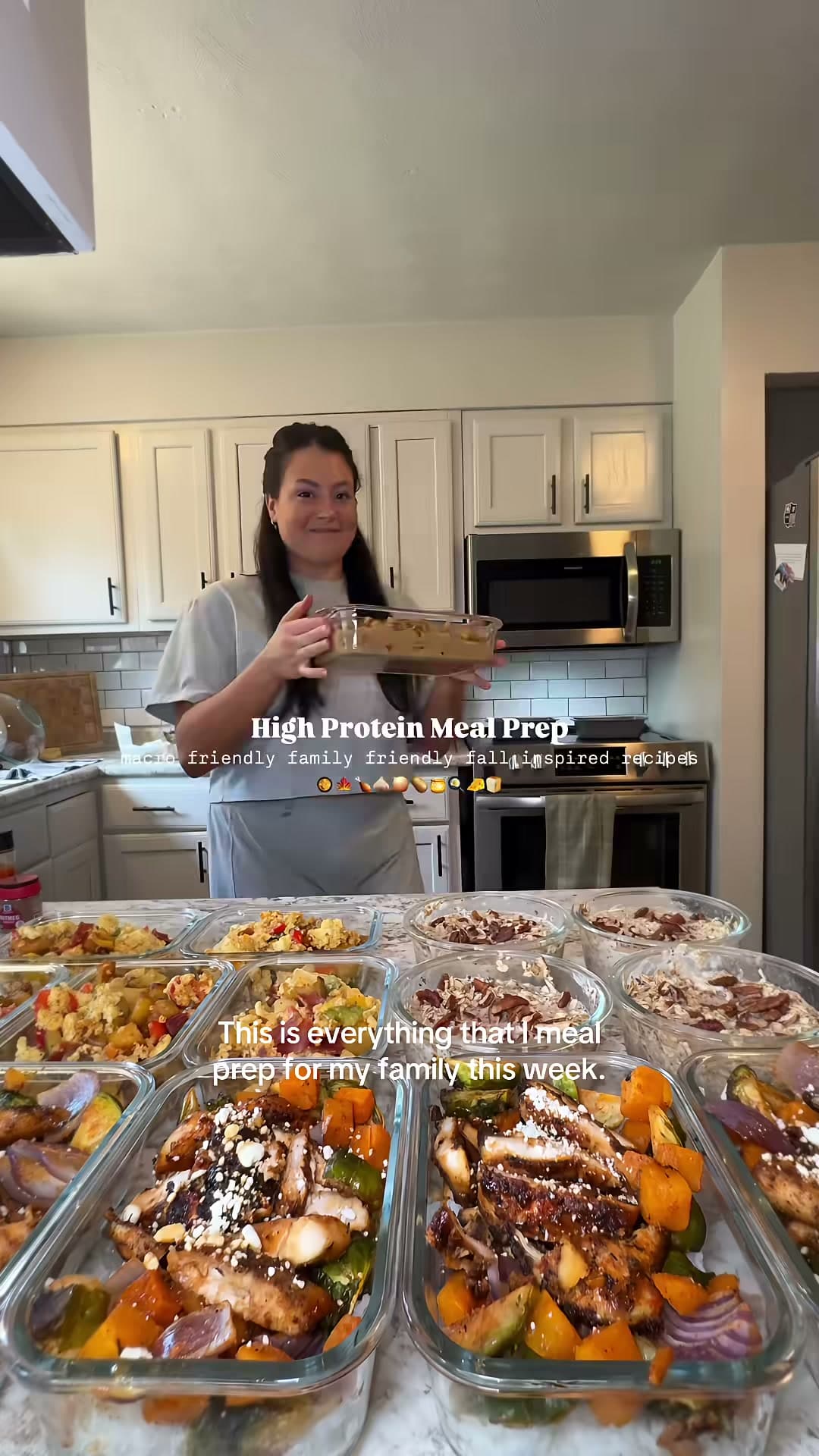 High Protein Fall Meal Prep