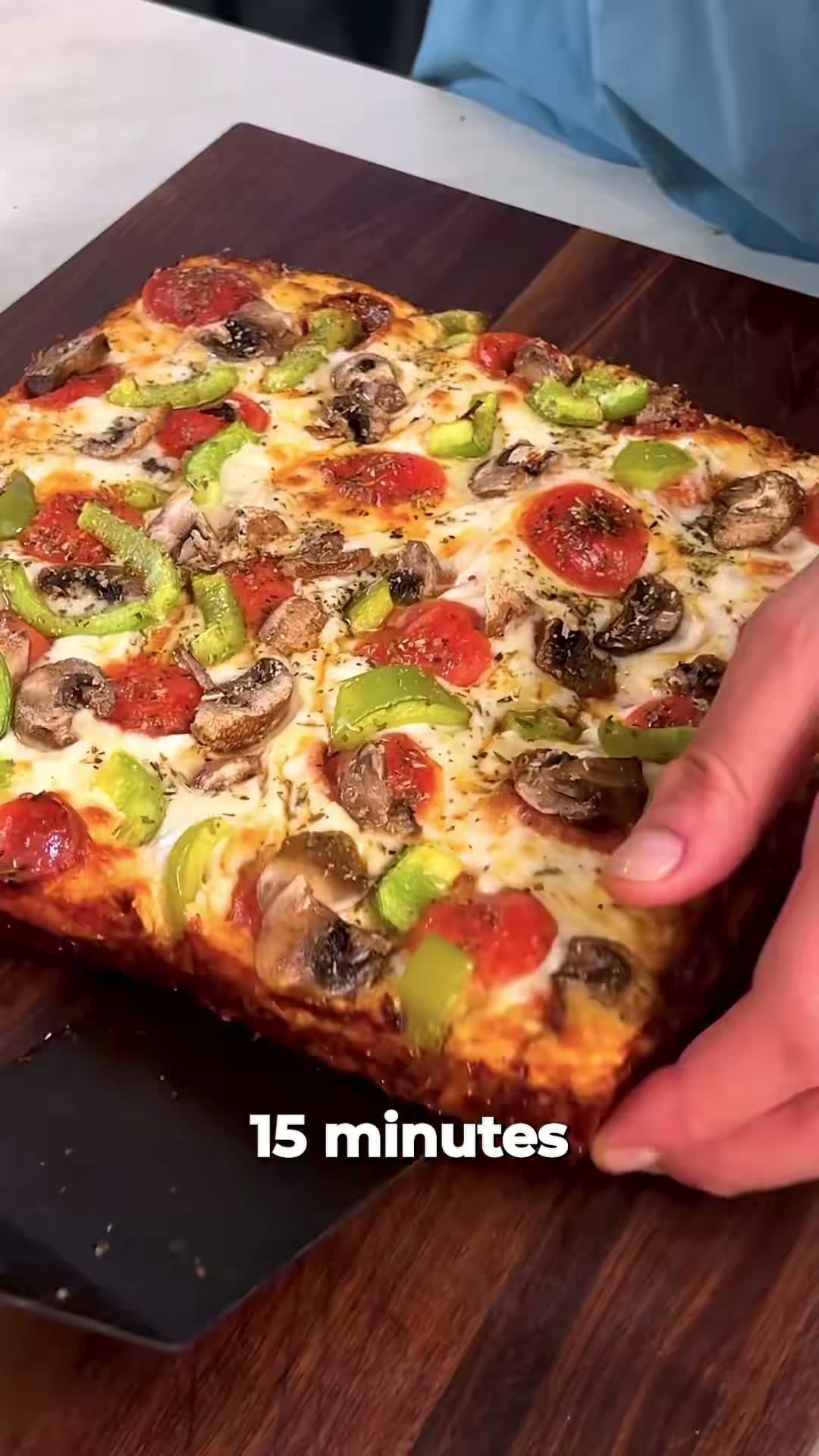 Pizza Pocket Stuffed Crust Pizza