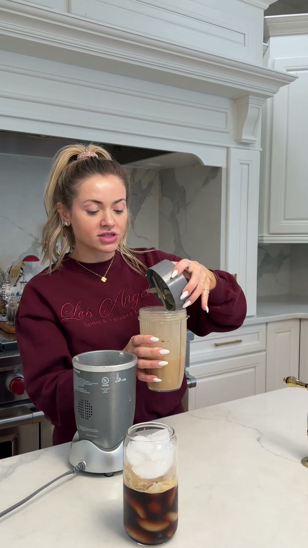 Banana Bread Iced Latte