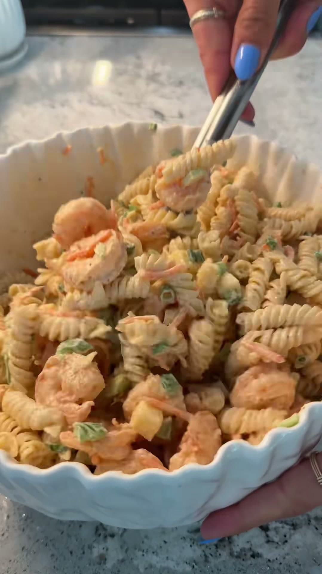 Cajun Shrimp Pasta Salad