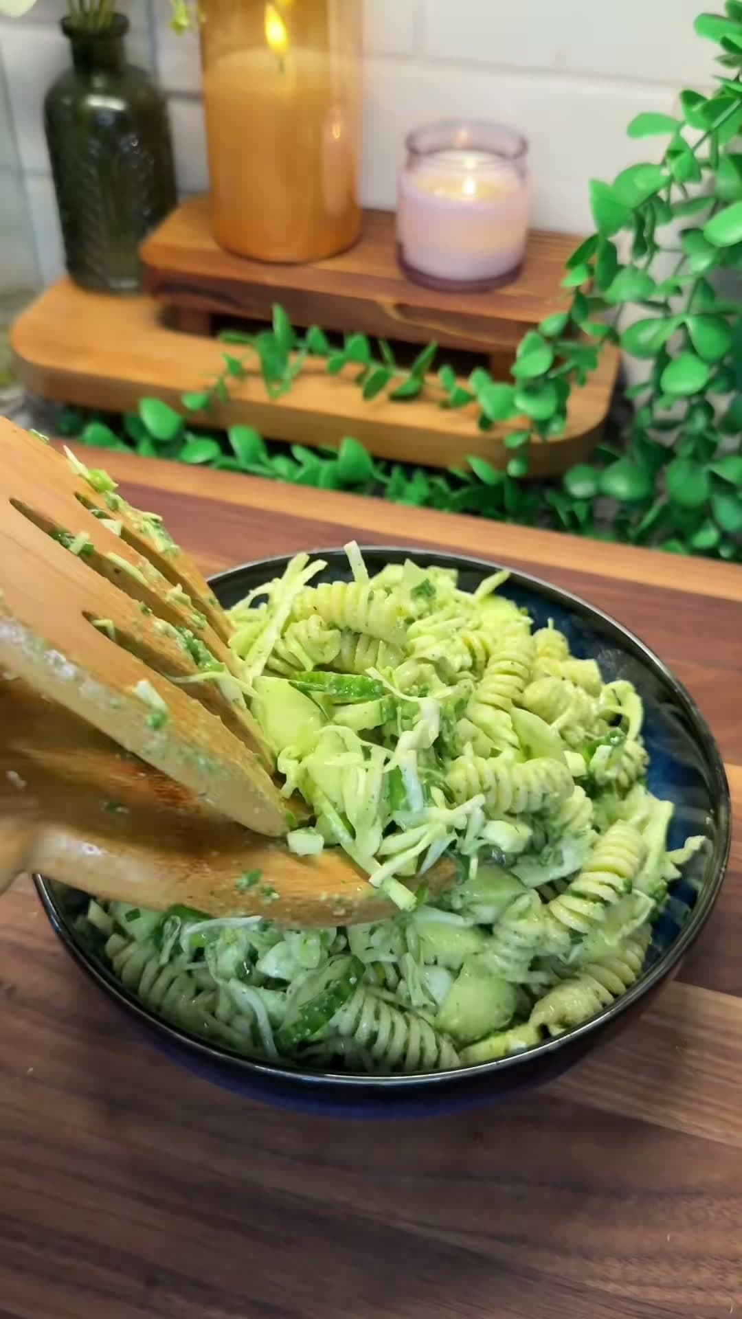 Green Goddess Pasta Salad