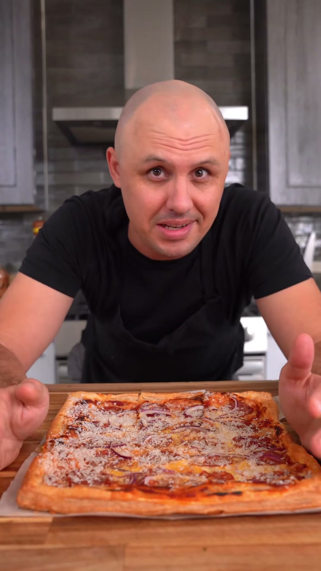 Puff Pastry Pizza