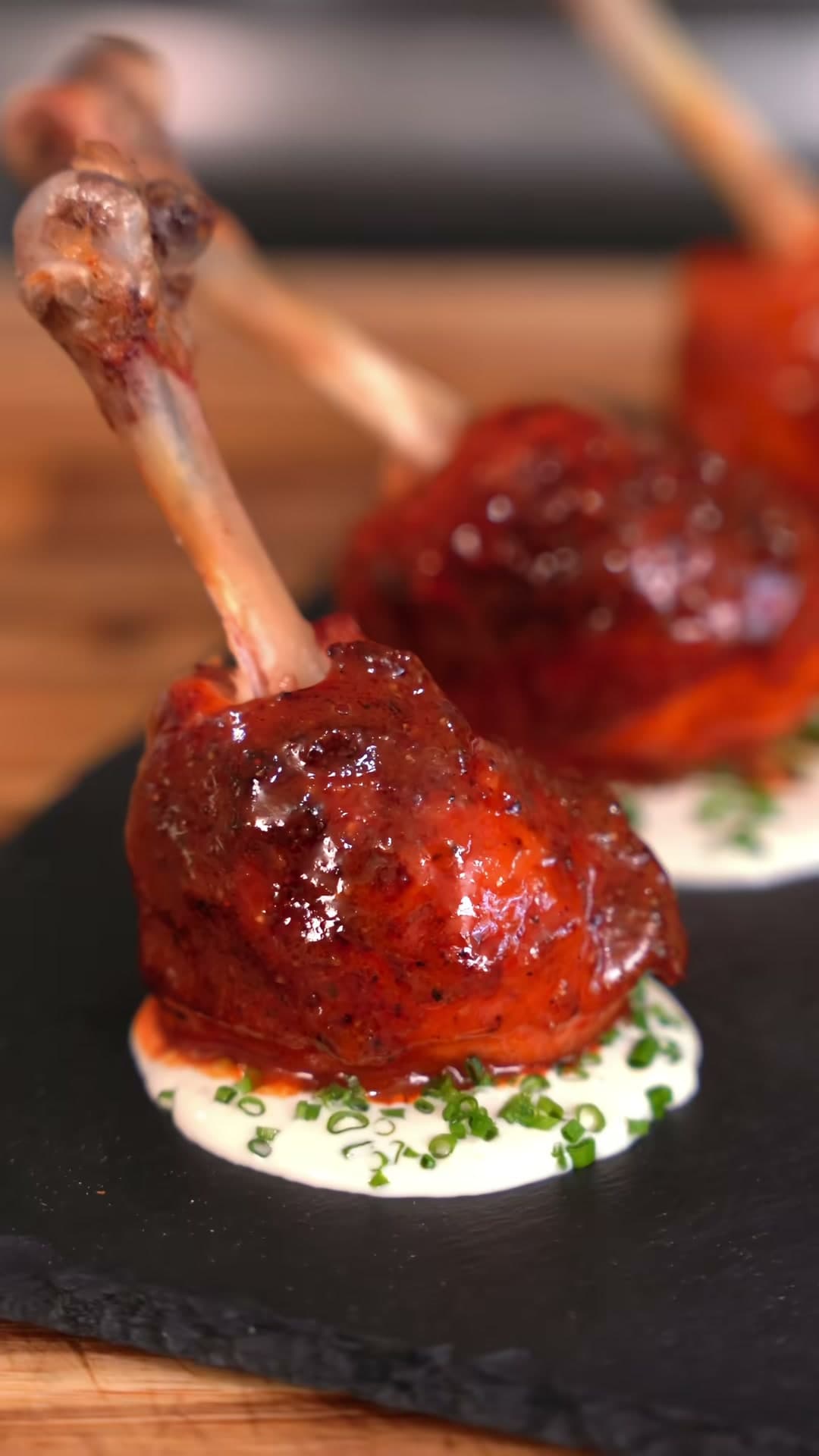 Buffalo Chicken Lollipops
