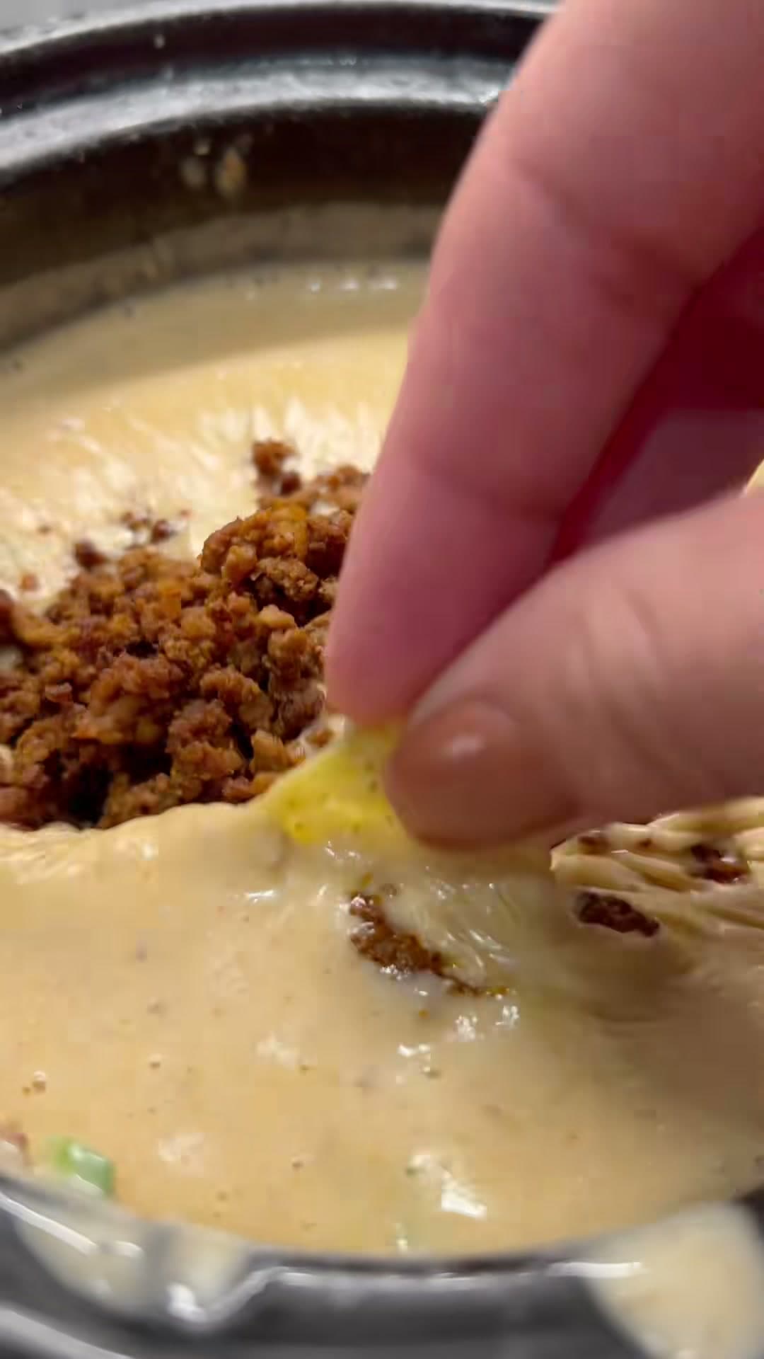 Beef Queso Dip