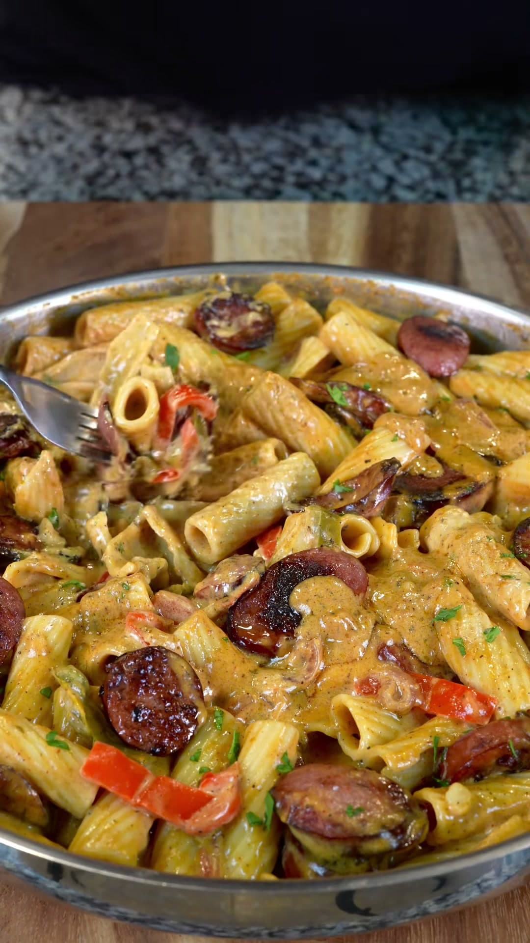 Sausage Fajita Pasta