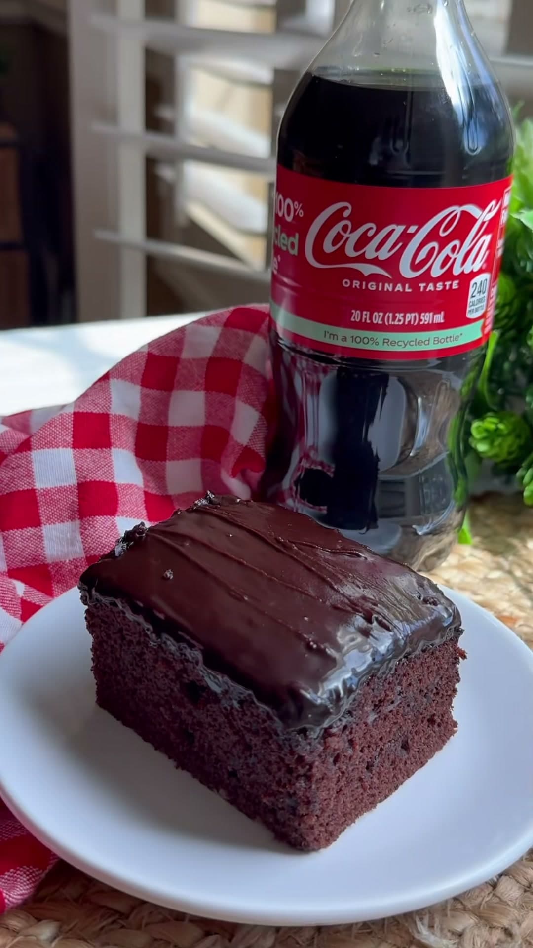 Coca-Cola Chocolate Cake With Fudgy Frosting