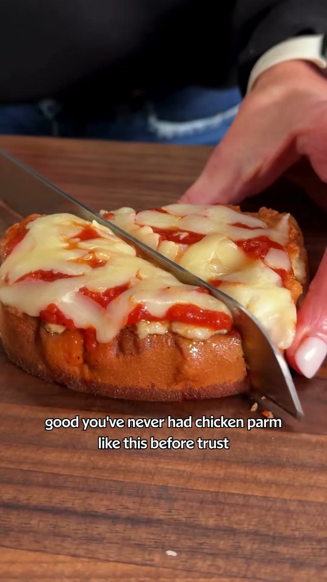 Chicken Parmesan Texas Toast