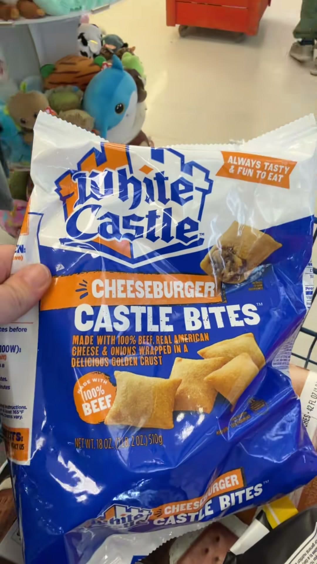 White Castle Cheeseburger Castle Bites