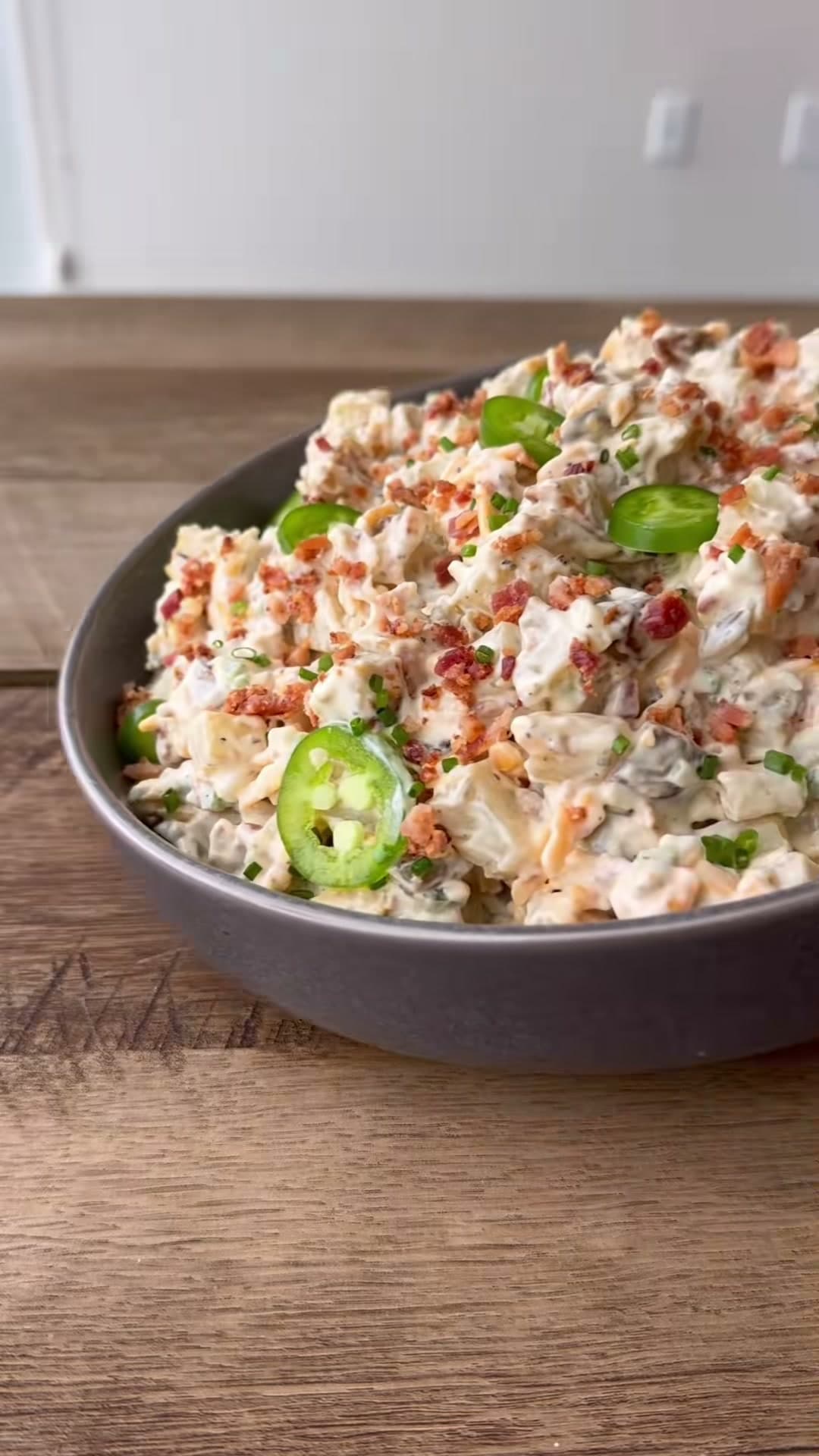 Jalapeño Popper Potato Salad