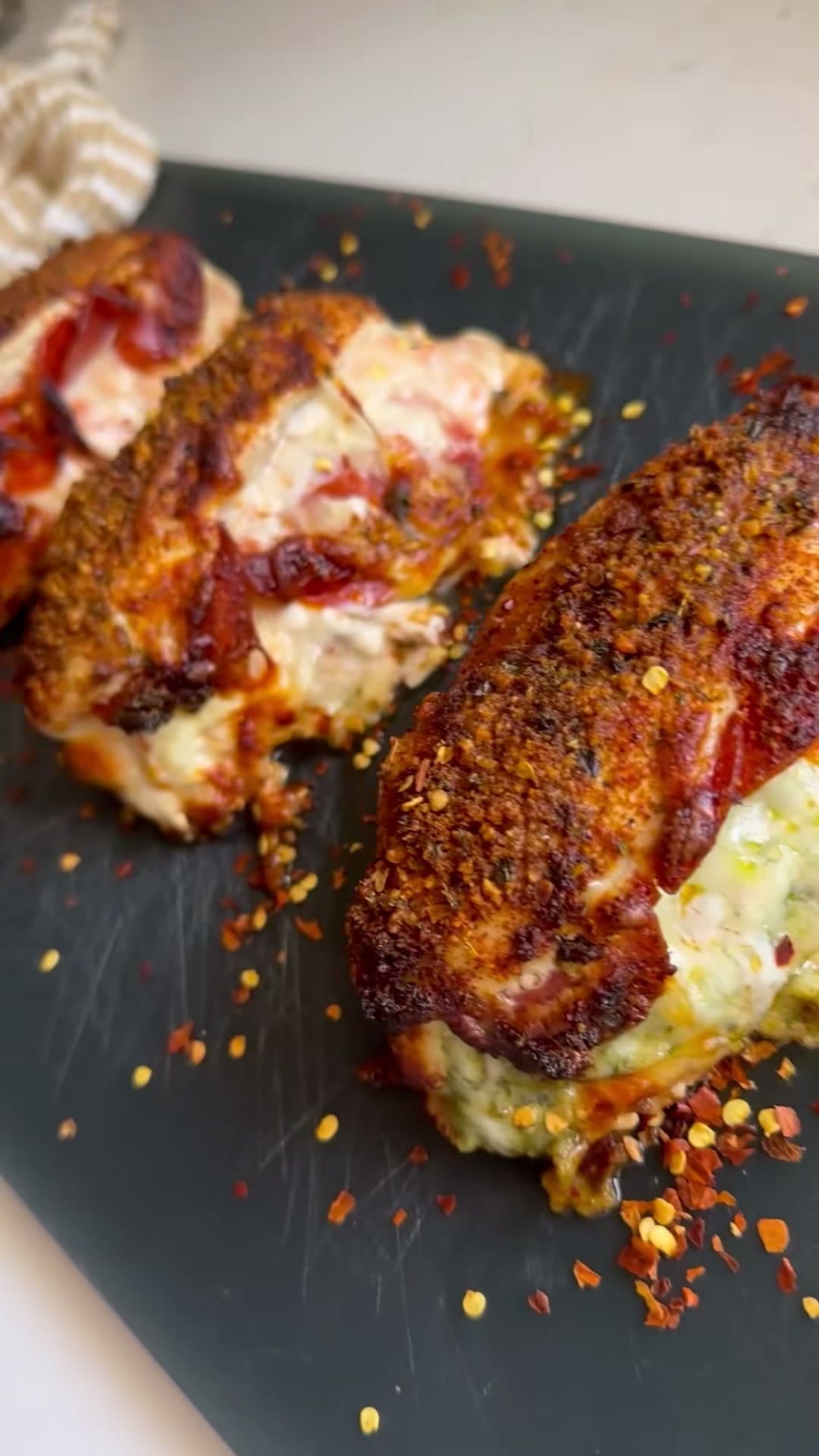 Pizza Stuffed Chicken