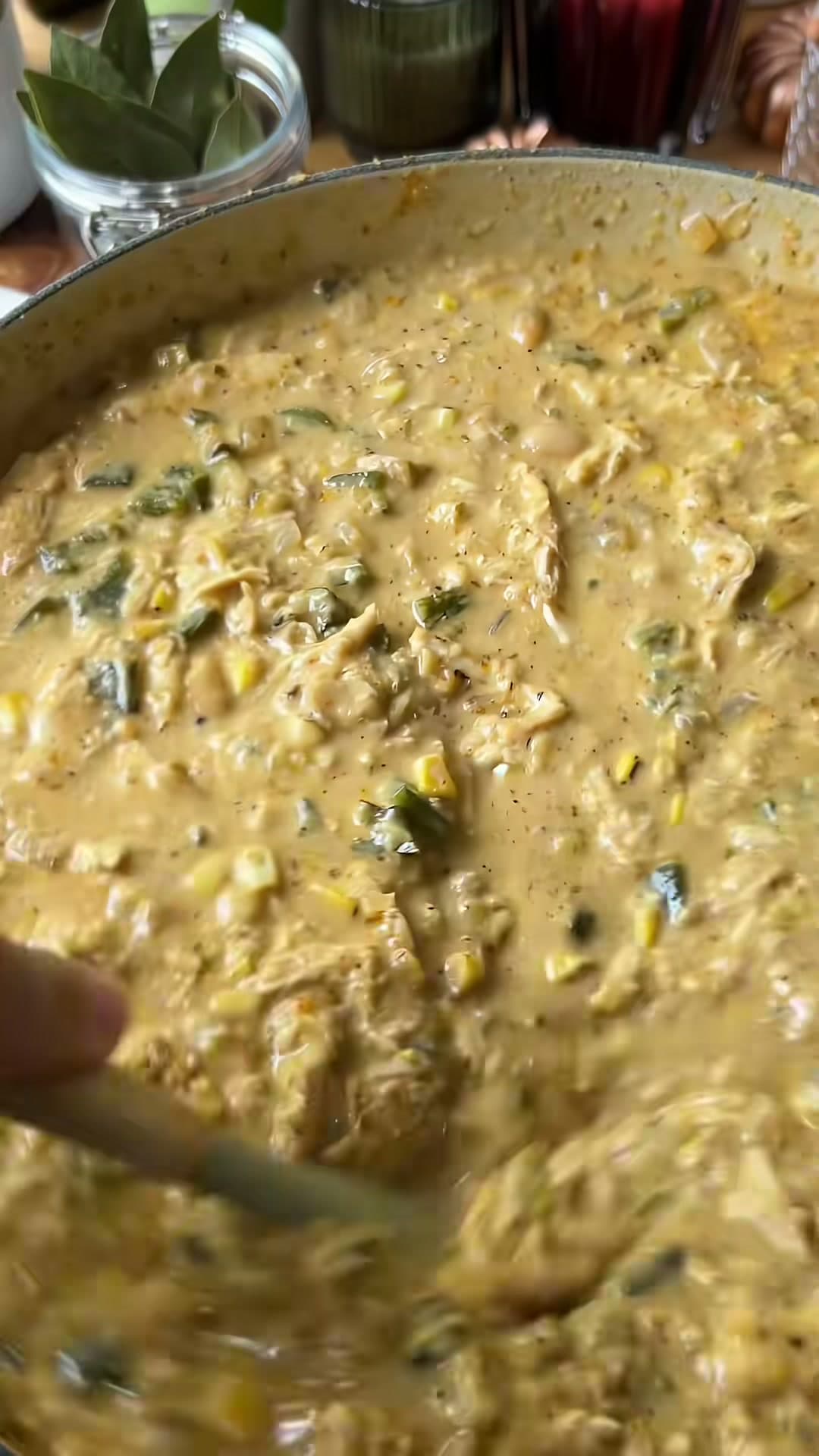 Poblano Chicken Chili