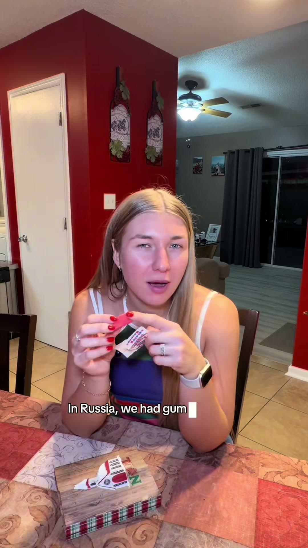 Russian Tries American Candy