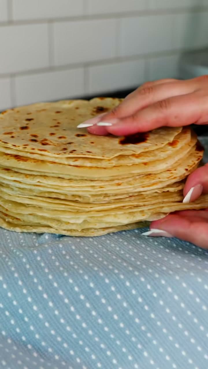 Homemade Flour Tortillas