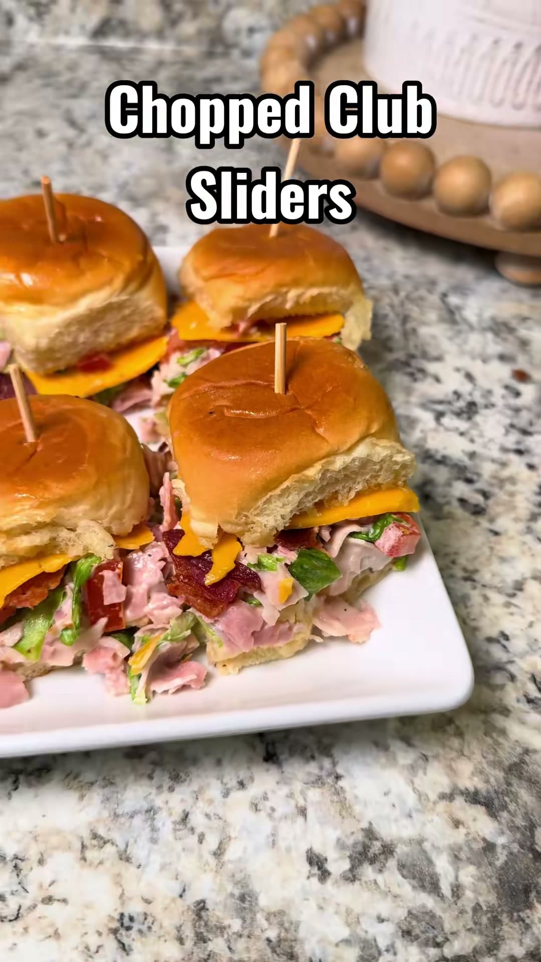 Chopped Club Sliders