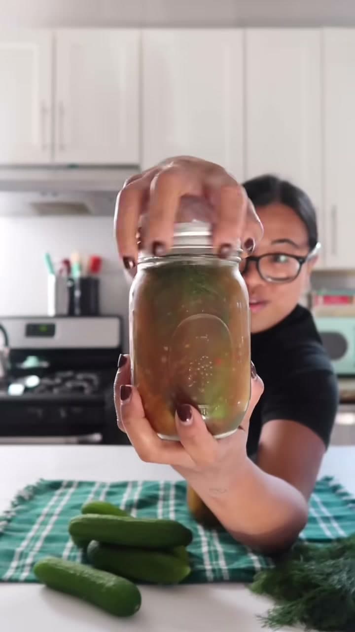 Easy Homemade Dill Pickle Recipe