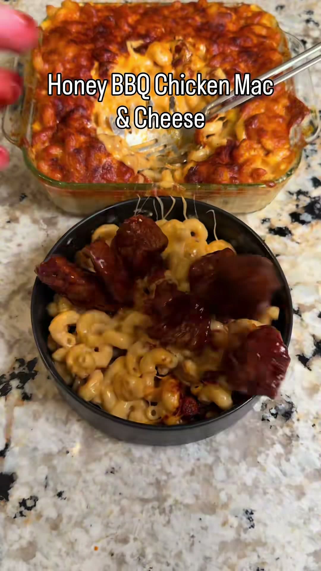 Honey BBQ Chicken Mac & Cheese