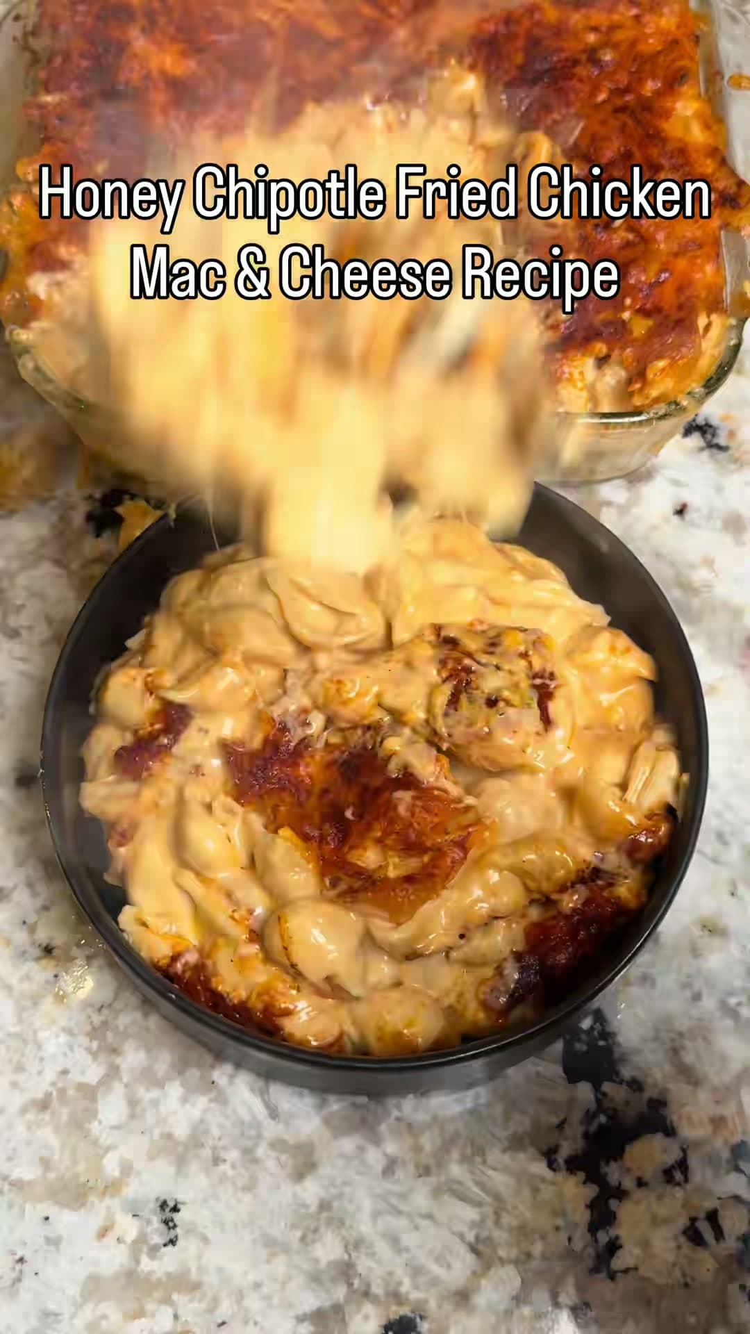 Honey Chipotle Fried Chicken Mac & Cheese